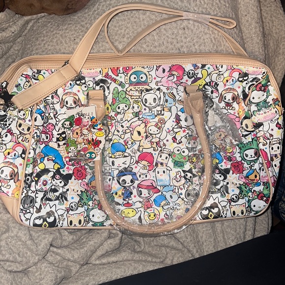 Tokidoki Hello Kitty Sanrio vintage Purse Duffle Bag - Picture 1 of 11